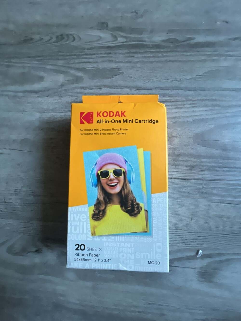Kodak All-in-One Mini Cartridge MC-20 20 Sheets